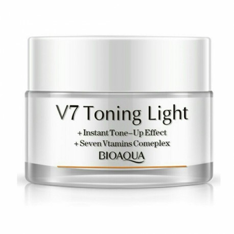 Дневной крем для лица Bioaqua V7 Toning Light отбеливающий 50 мл  оптом-1