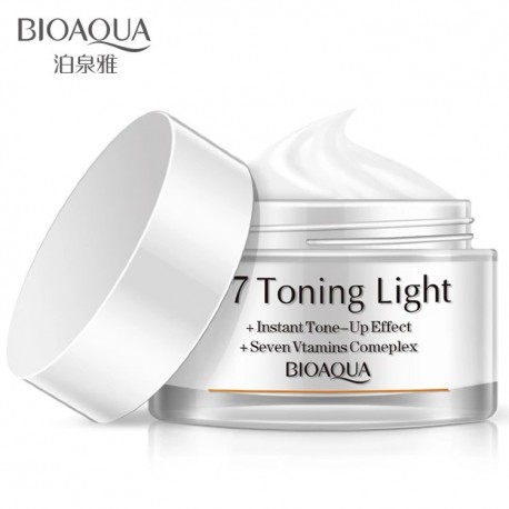 Дневной крем для лица Bioaqua V7 Toning Light отбеливающий 50 мл  оптом-2