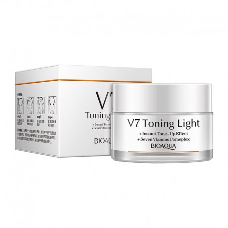 Дневной крем для лица Bioaqua V7 Toning Light отбеливающий 50 мл  оптом