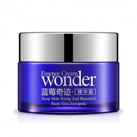 Увлажняющий осветляющий крем для лица Bioaqua Blueberry Wonder Cream с экстрактом черники 50 мл  оптом-1