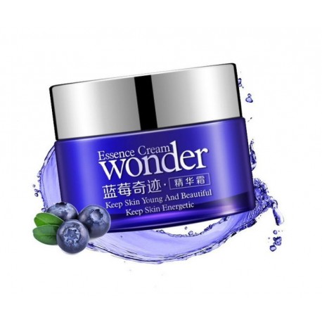 Увлажняющий осветляющий крем для лица Bioaqua Blueberry Wonder Cream с экстрактом черники 50 мл  оптом-2