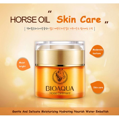 Увлажняющий крем для лица Bioaqua Horse Ointment с конским жиром 50 г  оптом-3