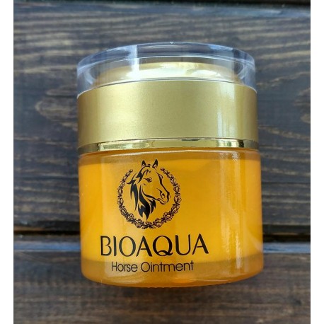 Увлажняющий крем для лица Bioaqua Horse Ointment с конским жиром 50 г  оптом-8