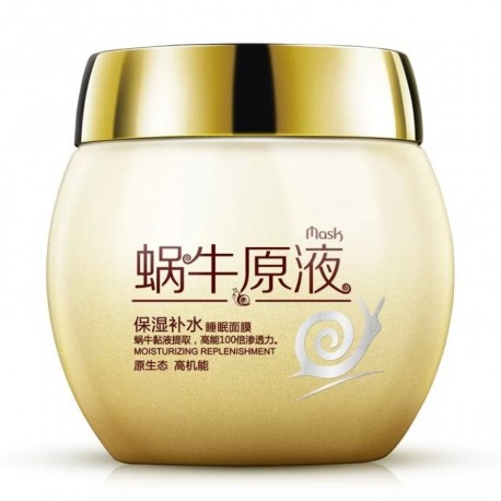 Ночная маска для лица Bioaqua Snail Prime from Nature с муцином улитки 120 г  оптом-1