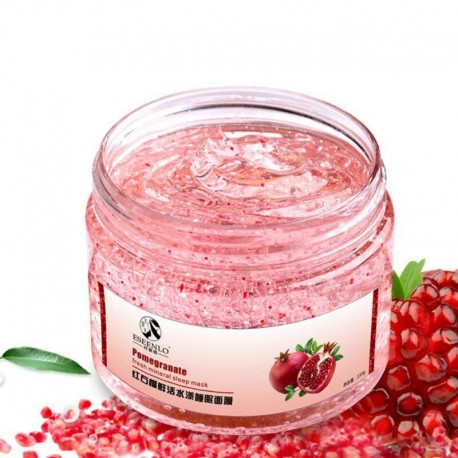 Маска для лица Bioaqua Pomegranate Fresh Moisturizing Mineral Sleep Mask 120 г  оптом-3