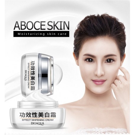 Отбеливающий крем для лица Bioaqua Effect Whitening Cream с хризантемой и клюквой 30 г  оптом-4