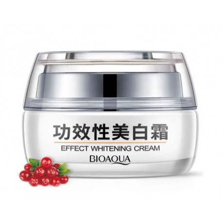 Отбеливающий крем для лица Bioaqua Effect Whitening Cream с хризантемой и клюквой 30 г  оптом