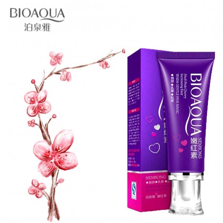 Отбеливающий крем для лица и тела Bioaqua Pink Privates 30 мл  оптом-3