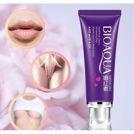 Отбеливающий крем для лица и тела Bioaqua Pink Privates 30 мл  оптом-4