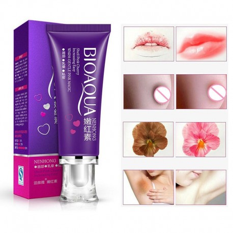 Отбеливающий крем для лица и тела Bioaqua Pink Privates 30 мл  оптом-5