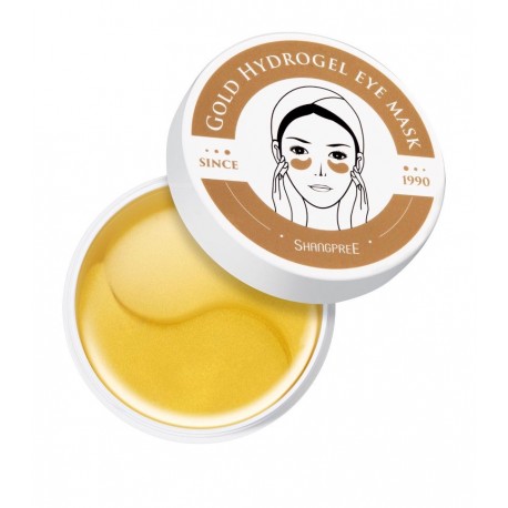 Гидрогелевые патчи для контура глаз Shangpree Gold Hydrogel Eye Mask 60 шт  оптом-2