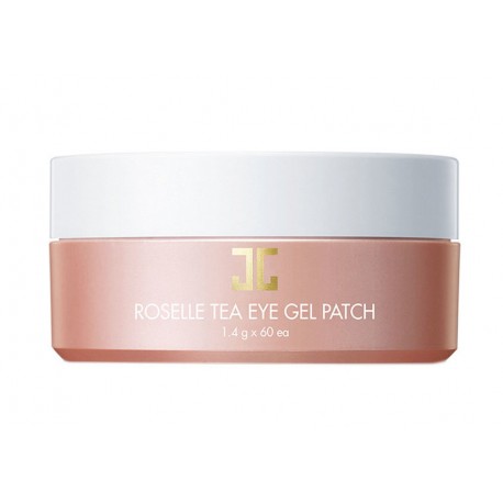 Гидрогелевые патчи с цветами гибискуса Jayjun Roselle Tea Eye Gel Patch 60 шт  оптом-1