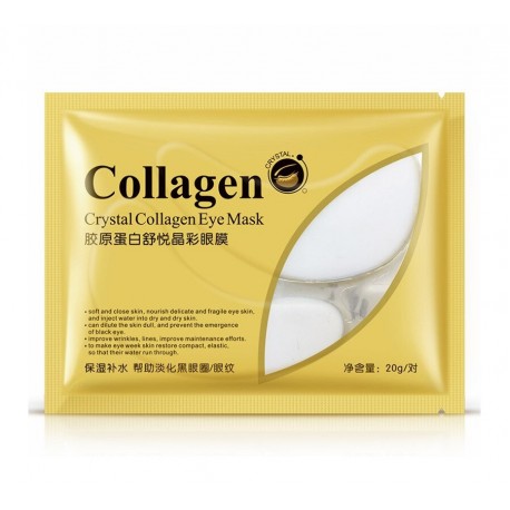 Гидрогелевые патчи с коллагеном Bioaqua Crystal Collagen Eye Mask 2 шт  оптом