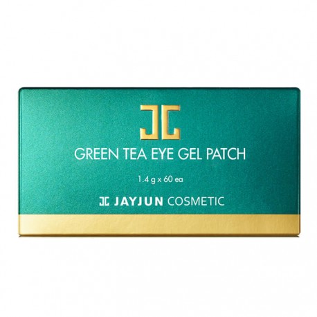Гидрогелевые патчи с зеленым чаем Jayjun Green Tea Eye Gel Patch 60 шт  оптом-2