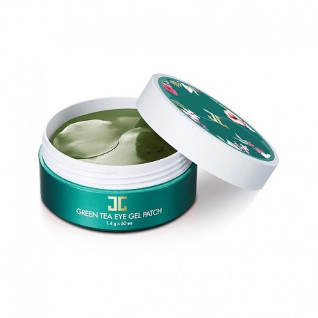 Гидрогелевые патчи с зеленым чаем Jayjun Green Tea Eye Gel Patch 60 шт  оптом-3