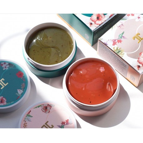 Гидрогелевые патчи с зеленым чаем Jayjun Green Tea Eye Gel Patch 60 шт  оптом-4