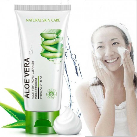 Пенка для умывания Bioaqua Aloe Vera c экстрактом алоэ 100 г  оптом-3