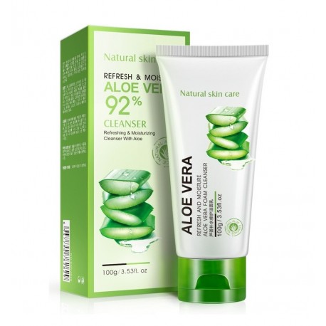 Пенка для умывания Bioaqua Aloe Vera c экстрактом алоэ 100 г  оптом