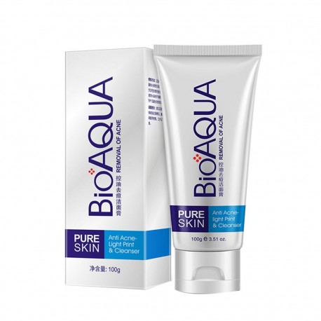 Пенка для умывания Bioaqua Pure Skin от черных точек 100 г  оптом