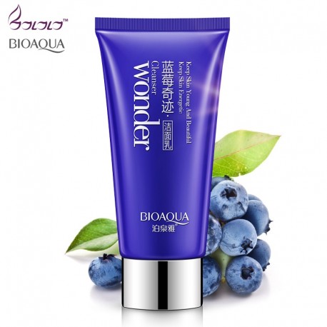 Пенка для умывания Bioaqua Wonder Cleanser с экстрактом черники 100 мл  оптом-2