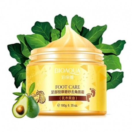 Гель-скраб для ног Bioaqua Foot Care Peeling с маслом Ши и авокадо 180 г   оптом-8