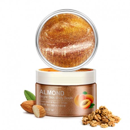 Освежающий скраб для лица Bioaqua Almond Bright Skin Body Scrub 120 мл  оптом-2