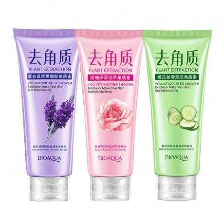 Скатка - пилинг Bioaqua Natural Plants Extracts огурец 120 г  оптом-4