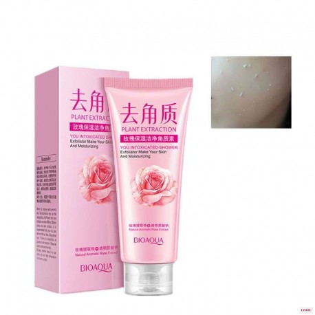 Скатка - пилинг Bioaqua Natural Plants Extracts роза 120 г  оптом-2