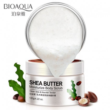 Скраб для тела Bioaqua Shea Butter Moisturize Body с маслом Ши и экстрактом авокадо 120 г  оптом-3