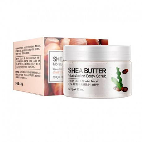 Скраб для тела Bioaqua Shea Butter Moisturize Body с маслом Ши и экстрактом авокадо 120 г  оптом