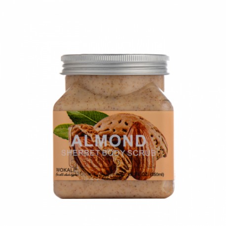 Скраб для тела Wokali Almond Sherbet Body Scrub 350 мл  оптом-1