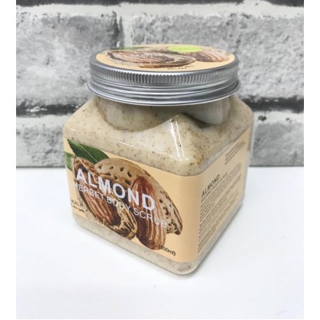 Скраб для тела Wokali Almond Sherbet Body Scrub 350 мл  оптом-2