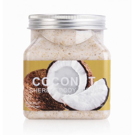 Скраб для тела Wokali Coconut Sherbet Body Scrub 350 мл  оптом-1