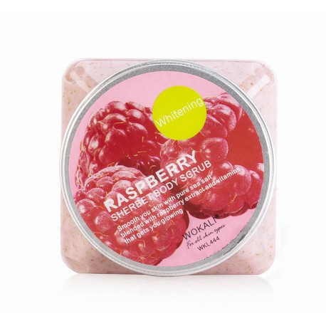 Скраб для тела Wokali Raspberry Sherbet Body Scrub 350 мл  оптом-2