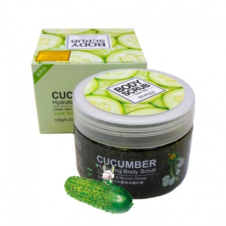 Увлажняющий скраб для лица Bioaqua Cucumber Scrub 120 мл  оптом-2