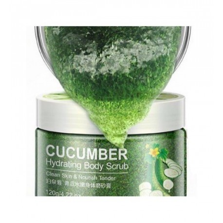 Увлажняющий скраб для лица Bioaqua Cucumber Scrub 120 мл  оптом-3