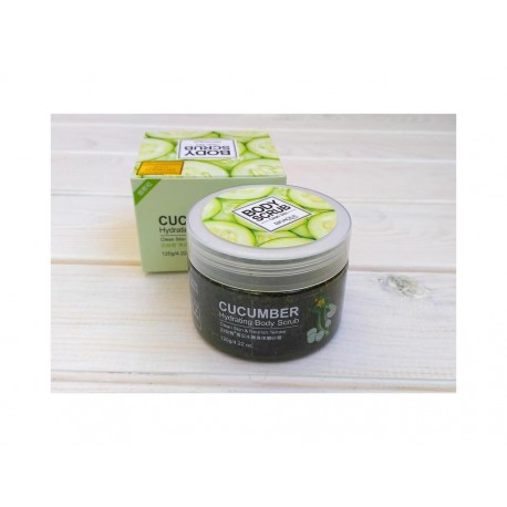 Увлажняющий скраб для лица Bioaqua Cucumber Scrub 120 мл  оптом-5