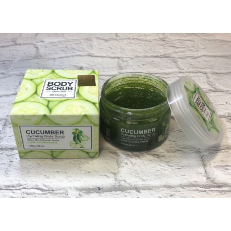Увлажняющий скраб для лица Bioaqua Cucumber Scrub 120 мл  оптом-6