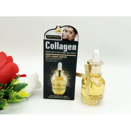 Антивозрастная сыворотка с коллагеном Wokali Collagen Anti-Aging Serum 40 мл  оптом-2