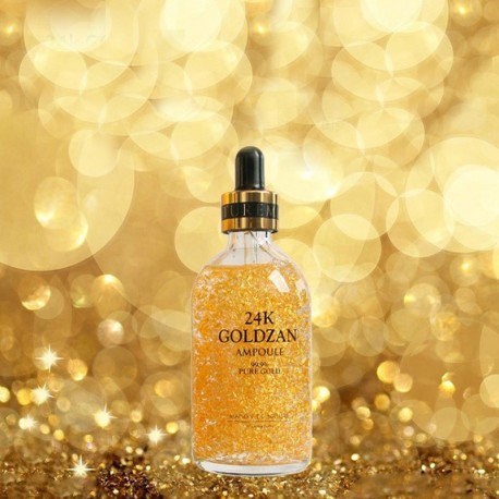 Сыворотка для лица 24K Goldzan Ampoule 99,9% Pure Gold 30 мл  оптом-5