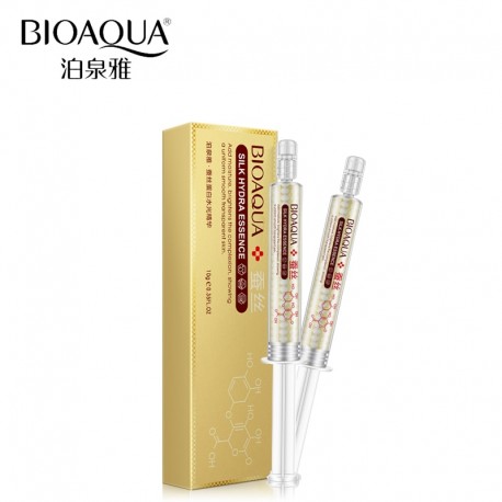 Сыворотка для лица Bioaqua Gold Hydra Essence с частицами золота и гиалуроновой кислотой 10 мл  оптом-5