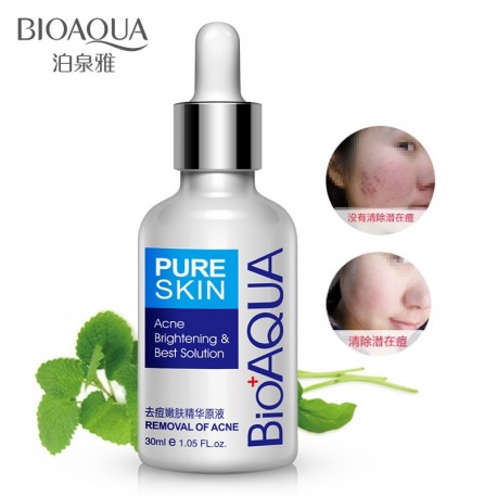 Сыворотка для лица от акне Bioaqua Pure Skin 30 мл  оптом-3