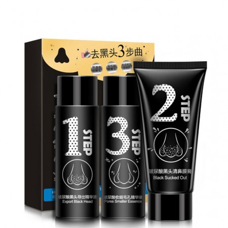 Трехступенчатая система очистки пор от черных точек Bioaqua Blackhead SkinCare 230 г  оптом