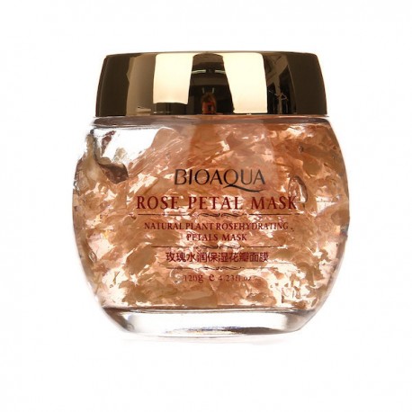 Увлажняющая маска для лица Bioaqua Rose Petal Mask с лепестками роз 120 г  оптом