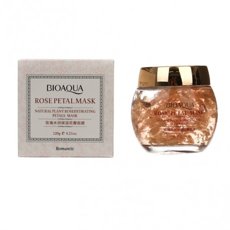 Увлажняющая маска для лица Bioaqua Rose Petal Mask с лепестками роз 120 г  оптом-1