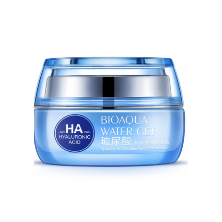 Увлажняющий крем для лица Bioaqua Hyaluronic Acid Water Get Cream с гиалуроновой кислотой 50 мл  оптом-1