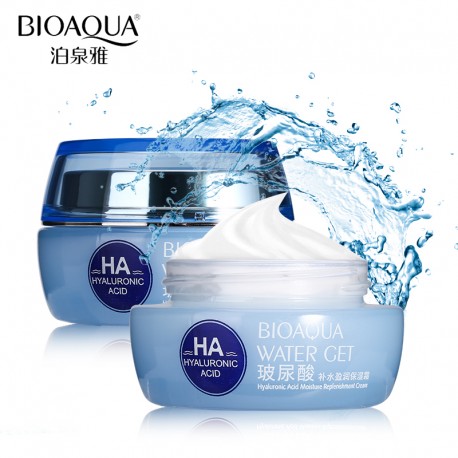 Увлажняющий крем для лица Bioaqua Hyaluronic Acid Water Get Cream с гиалуроновой кислотой 50 мл  оптом-3