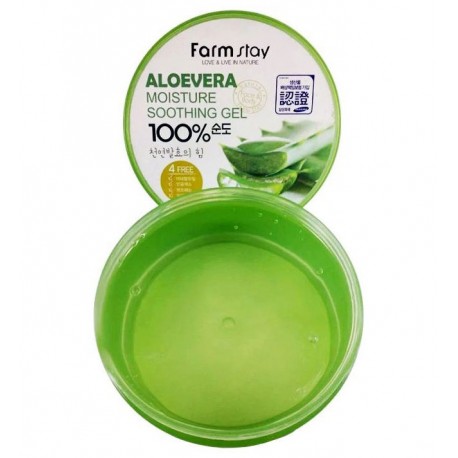 Гель для лица универсальный Farm Stay AloeVera Gel 100% 300 мл  оптом-1