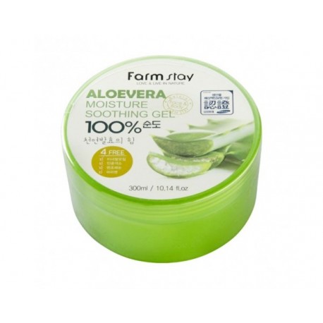 Гель для лица универсальный Farm Stay AloeVera Gel 100% 300 мл  оптом