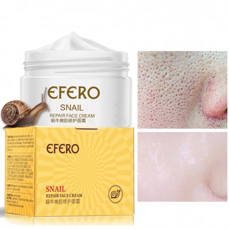 Крем для лица увлажняющий Efero Snail Repair Face Cream 30 г  оптом-4